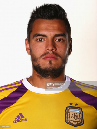 Футболист Romero Sergio, Sergio Romero (Sergio Romero) - , вратарь